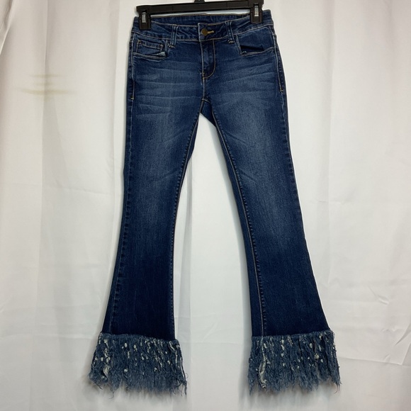 LITZ jeans waist 25 crop leg with fray at bottom LITZ - Picture 8 of 8